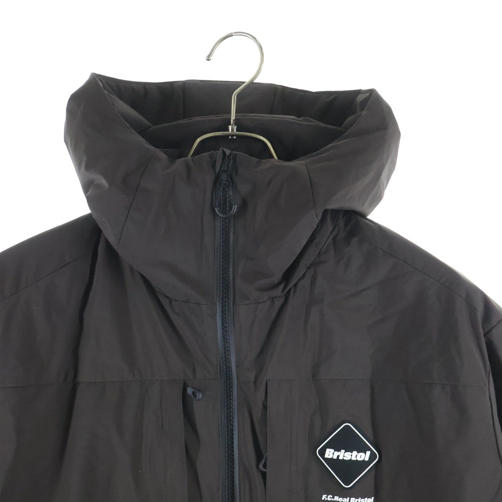 F.C.R.B./F.C.Real Bristol/FCRB(エフシーアールビー/エフシーレアルブリストル) 23AW INSULATION PADDED HOODED JACKET インサレーションパデッドフーデッドジャケット ジップアップ中綿ジャケット パープル FCRB-232024