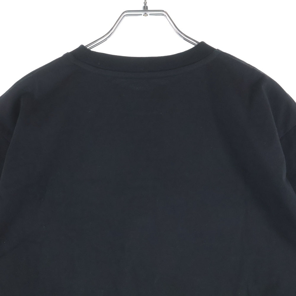 F.C.R.B./F.C.Real Bristol/FCRB(エフシーアールビー/エフシーレアルブリストル) 21AW MLB TOUR BW TEAM TEE MLBツアー チーム刺繍Tシャツ 半袖クルーネックカットソー ブラック FCRB-212115