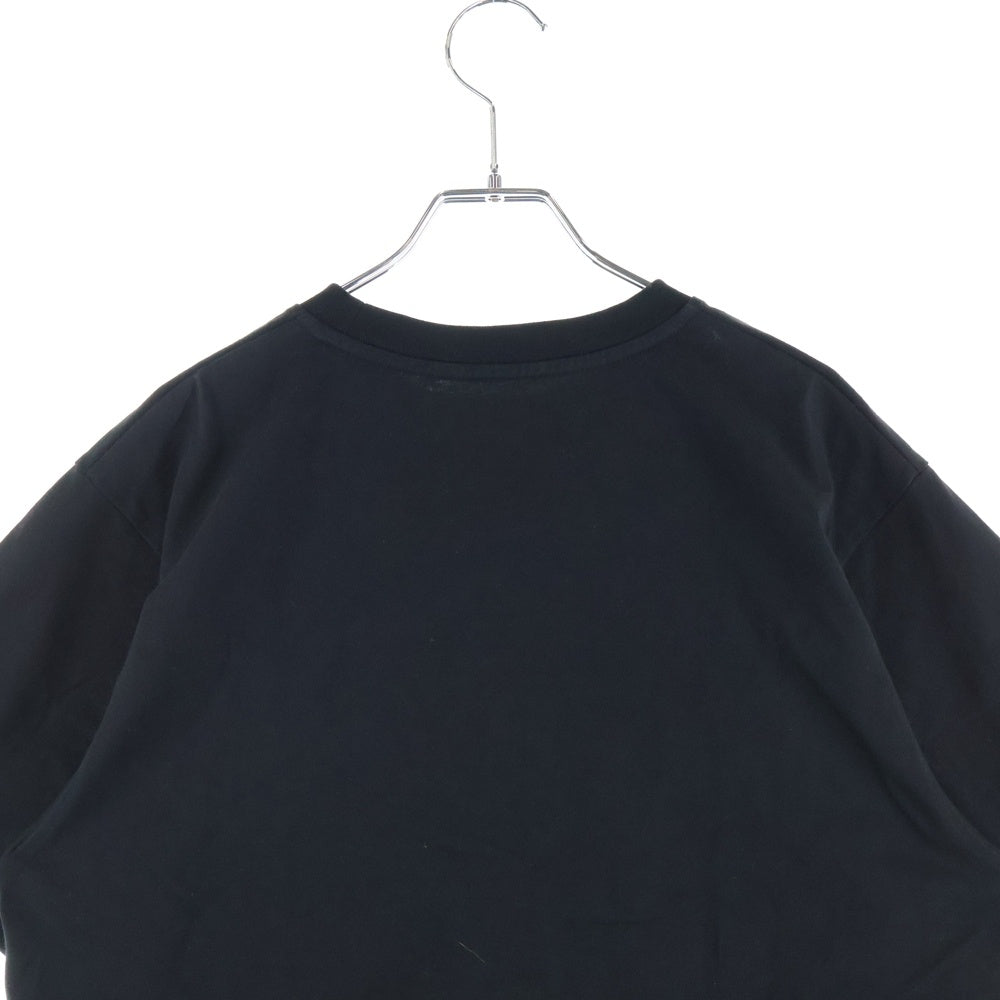 F.C.R.B./F.C.Real Bristol/FCRB(エフシーアールビー/エフシーレアルブリストル) 21AW MLB TOUR BW TEAM TEE MLBツアー チーム刺繍Tシャツ 半袖クルーネックカットソー ブラック FCRB-212115