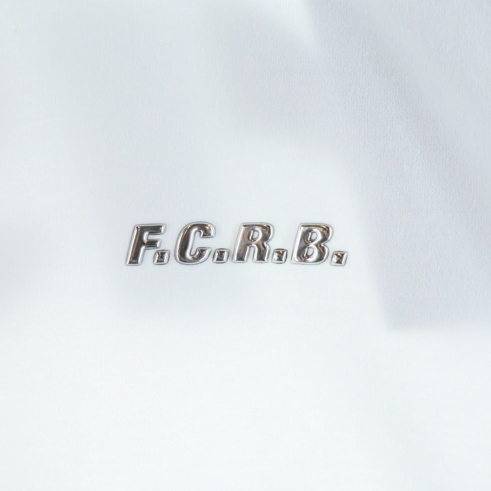 F.C.R.B./F.C.Real Bristol/FCRB(エフシーアールビー/エフシーレアルブリストル) 25SS BIG LOGO S/S BAGGY TEE バックビッグロゴプリントTシャツ 半袖クルーネックカットソー ホワイト FCRB-250085