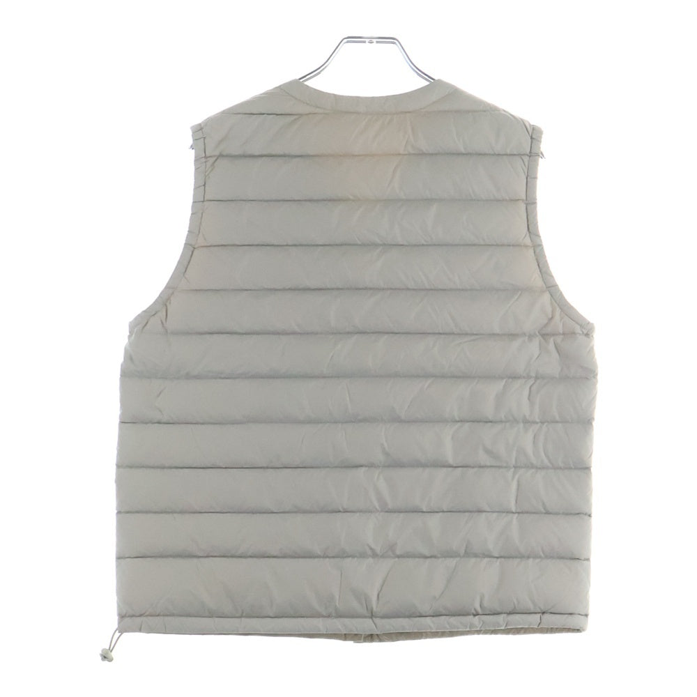 DANTON(ダントン) ミニロゴパッチ インナーダウンベスト ライトグレー