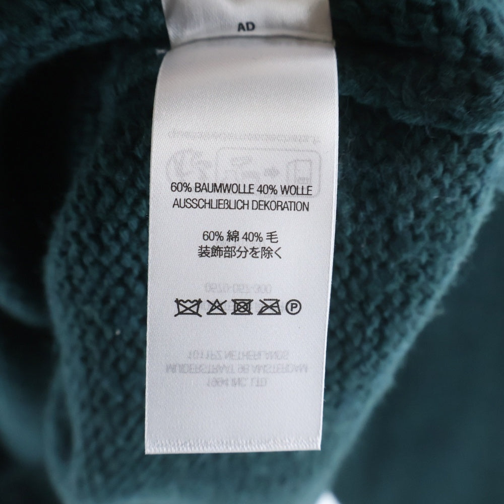 SUPREME(シュプリーム) 25AW Contrast Logo Sweater コントラストロゴ クルーネックニットスウェット セーター グリーン