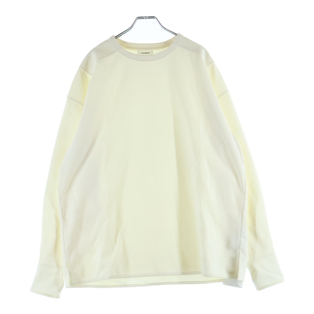 THE RERACS(ザ リラクス) 22AW LON6 SLEEVE COMAND T-SHIRT コマンド クルーネック カットソー 長袖Tシャツ ホワイト 22FW-RECS-368-J