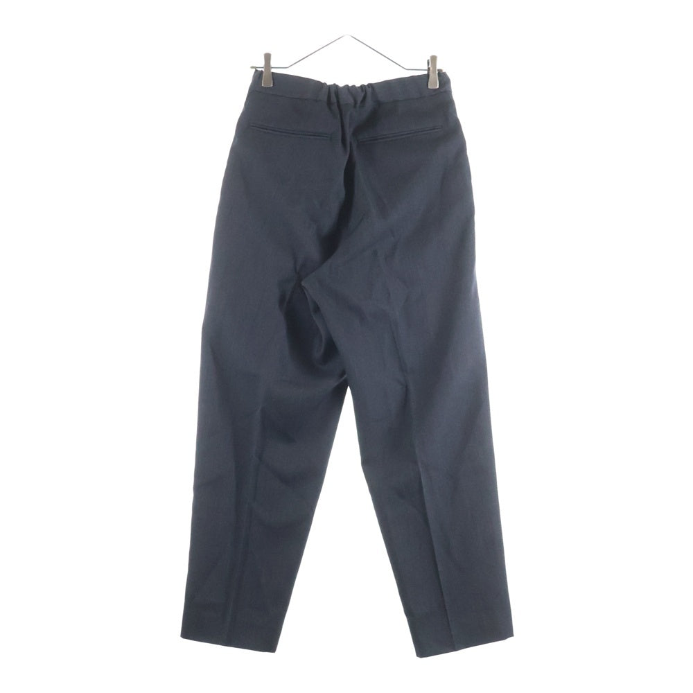COMOLI(コモリ) 22AW THE EASY SLACKS TAPERED ザイージー ドローストリング テーパード スラックスパンツ ブラック 22FW-REPT-145-J