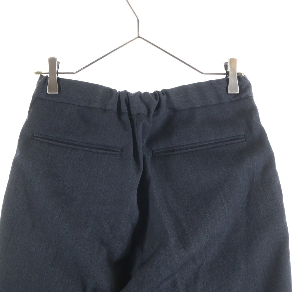 COMOLI(コモリ) 22AW THE EASY SLACKS TAPERED ザイージー ドローストリング テーパード スラックスパンツ ブラック 22FW-REPT-145-J