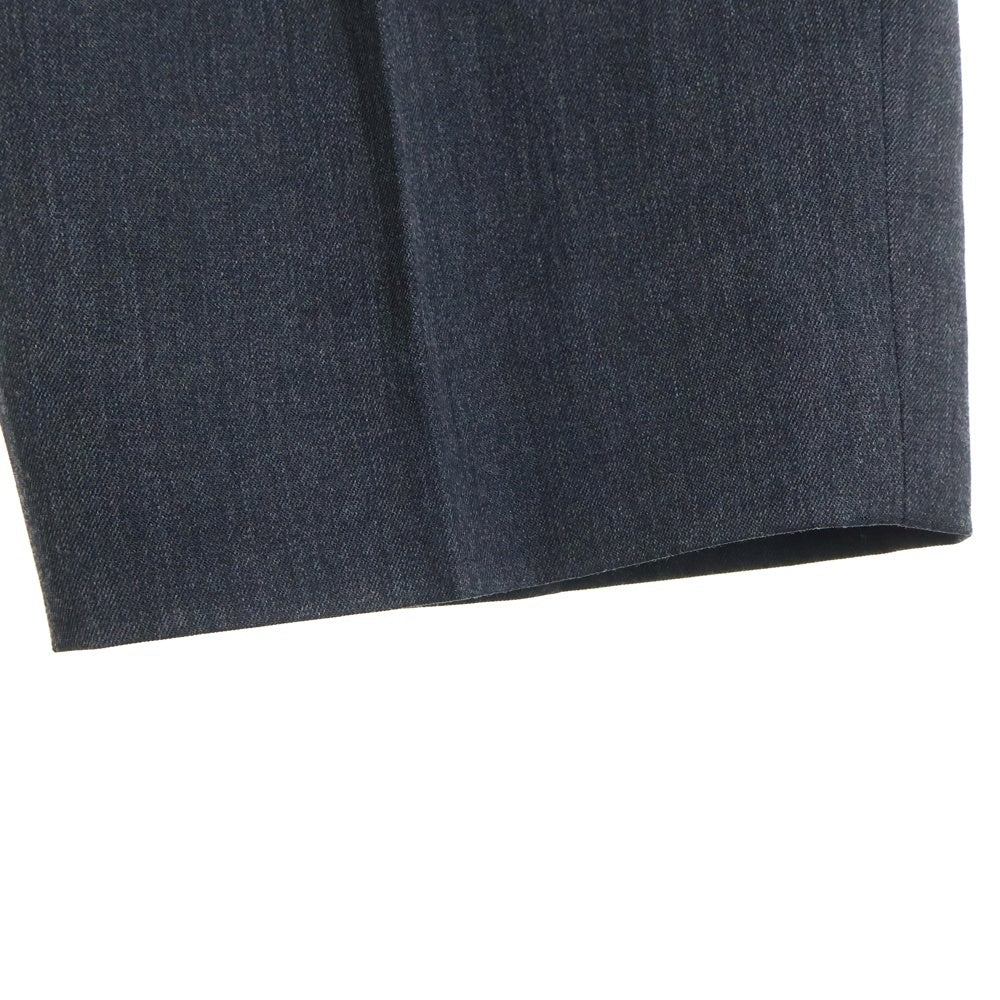 COMOLI(コモリ) 22AW THE EASY SLACKS TAPERED ザイージー ドローストリング テーパード スラックスパンツ ブラック 22FW-REPT-145-J