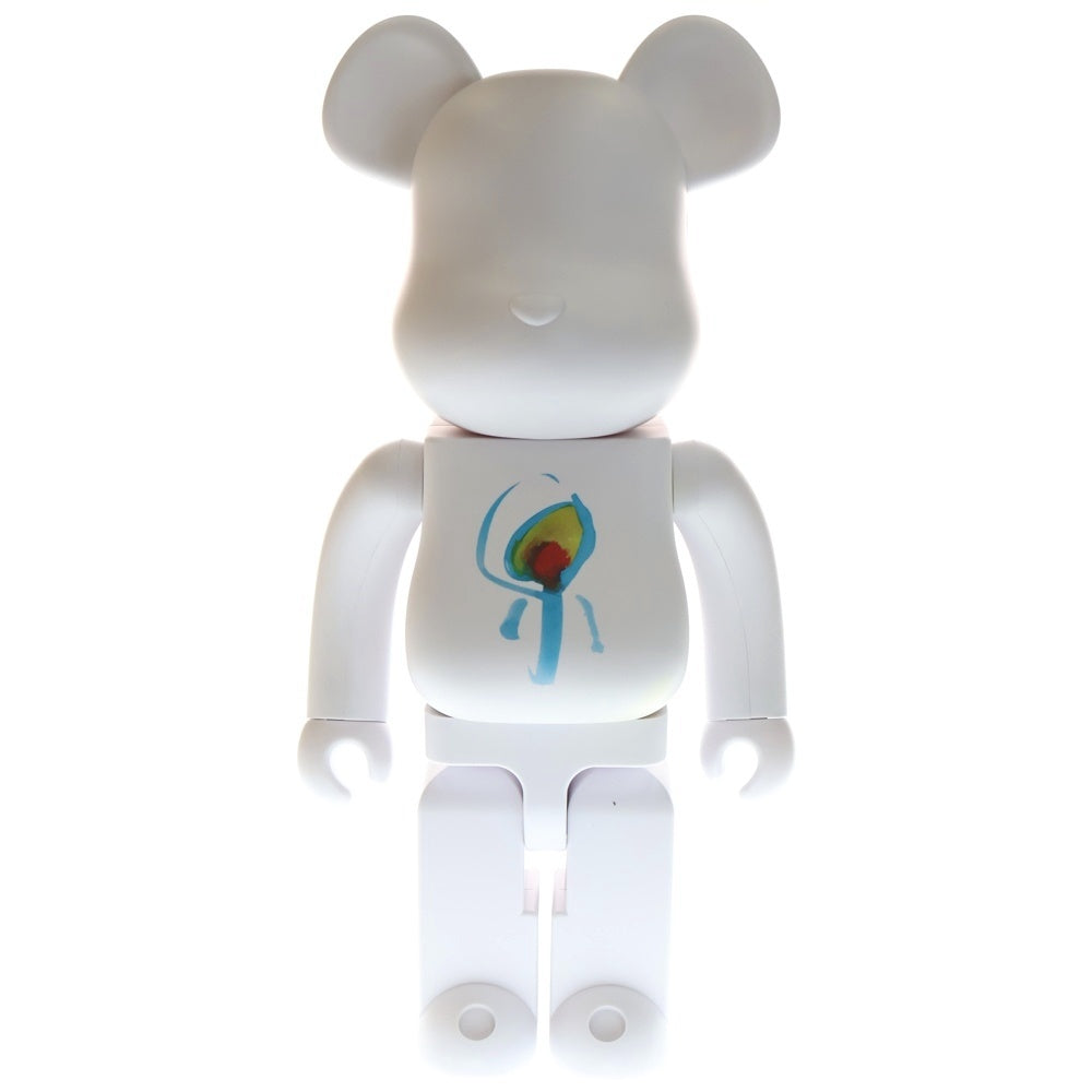 MEDICOM TOY(メディコムトイ) BE@RBRICK NUJABES HYDEOUT LOGO 1000% ベアブリック ヌジャベス ハイドアウト プロダクションズ フィギュア 人形 ホワイト