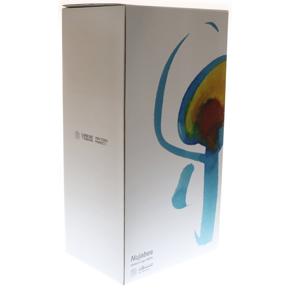 MEDICOM TOY(メディコムトイ) BE@RBRICK NUJABES HYDEOUT LOGO 1000% ベアブリック ヌジャベス ハイドアウト プロダクションズ フィギュア 人形 ホワイト