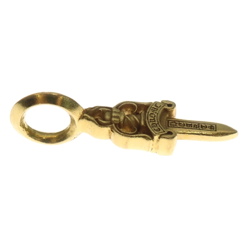 CHROME HEARTS(クロムハーツ) 22K STACK DAGGER V2 ダガースタックチャーム ペンダントトップ ゴールド