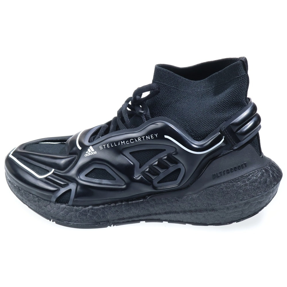 adidas(アディダス) ×Stella McCartney Ultraboost 22 Elevated ステラマッカートニー ウルトラブースト ハイカットスニーカー ブラック US8/26cm HQ7003