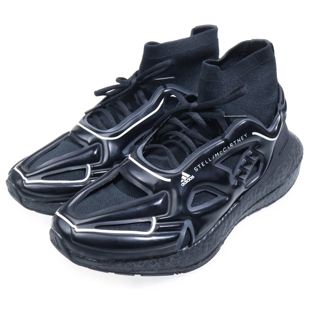 adidas(アディダス) ×Stella McCartney Ultraboost 22 Elevated ステラマッカートニー ウルトラブースト ハイカットスニーカー ブラック US8/26cm HQ7003