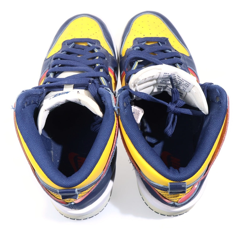 NIKE(ナイキ) WMNS DUNK HIGH UP VARSITY MAIZE ウィメンズ ダンク アップ バーシティメイズ ハイカットスニーカー マルチカラー US9.5/26.5cm DH3718-701
