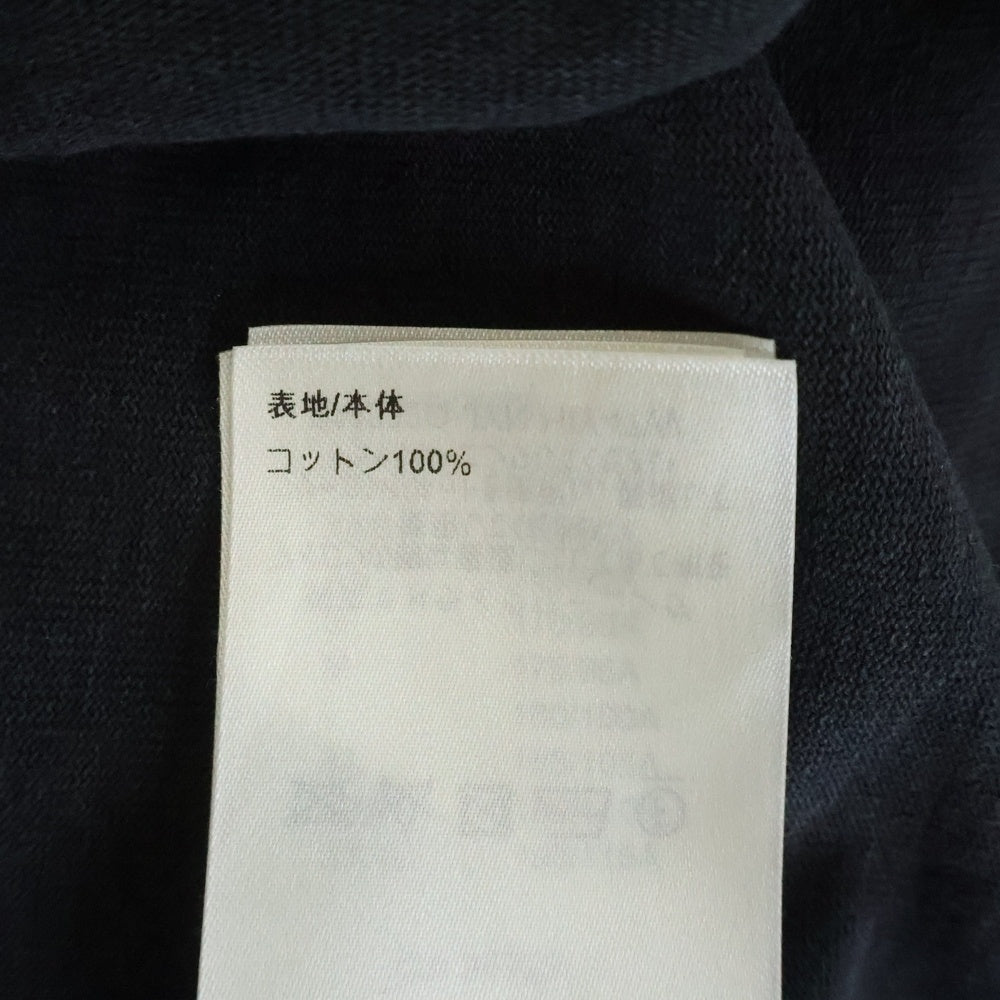 LOUIS VUITTON(ルイヴィトン) 23AW コットン インサイドアウト クルーネック半袖Tシャツ カットソー ブラック RM232Q JYN HIY47W