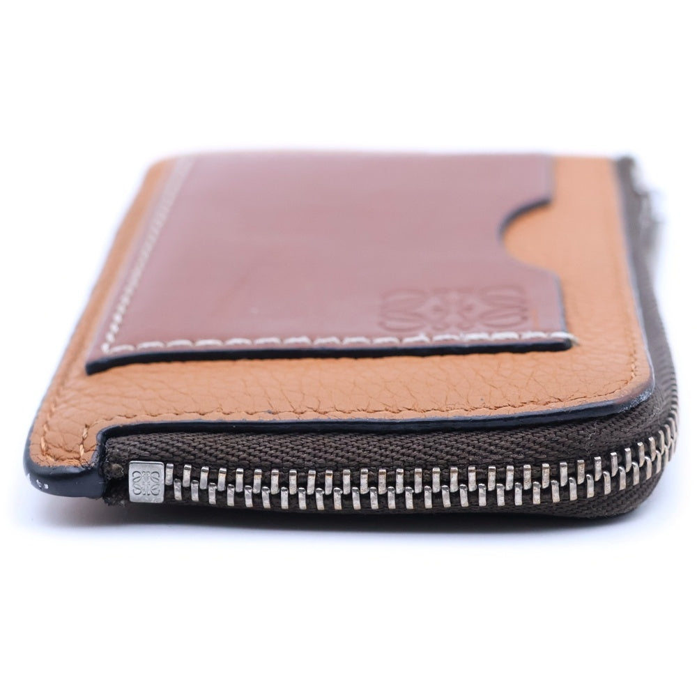 LOEWE(ロエベ) アナグラム レザー コインケース ブラウン レディース