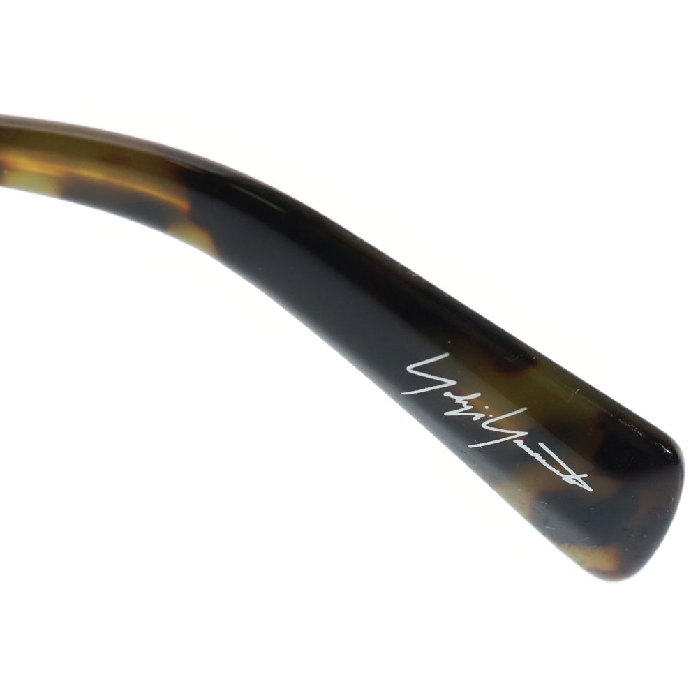 Yohji Yamamoto(ヨウジヤマモト) YY1066 611 オクタゴンシェイプ ゴールド金具 アイウェア サングラス メガネ ブラウン/ゴールド 度入り レディース