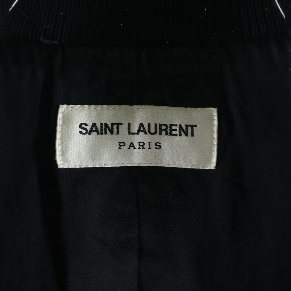 SAINT LAURENT PARIS(サンローランパリ) Teddy Jacket テディジャケットスタジャン ブラック 354718 YYL80