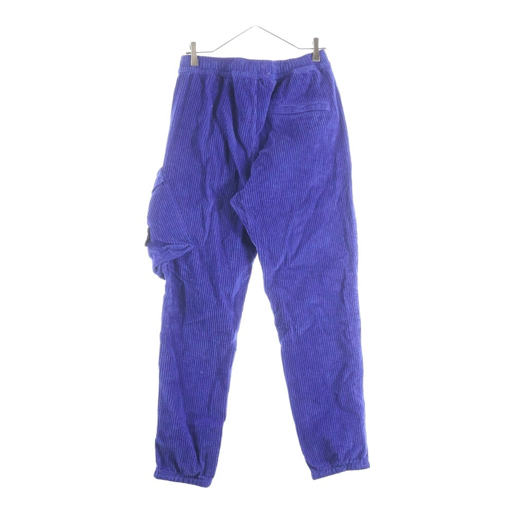 STONE ISLAND(ストーンアイランド) ドローストリング コーデュロイ トレーナーカーゴパンツ ネイビー 751530811