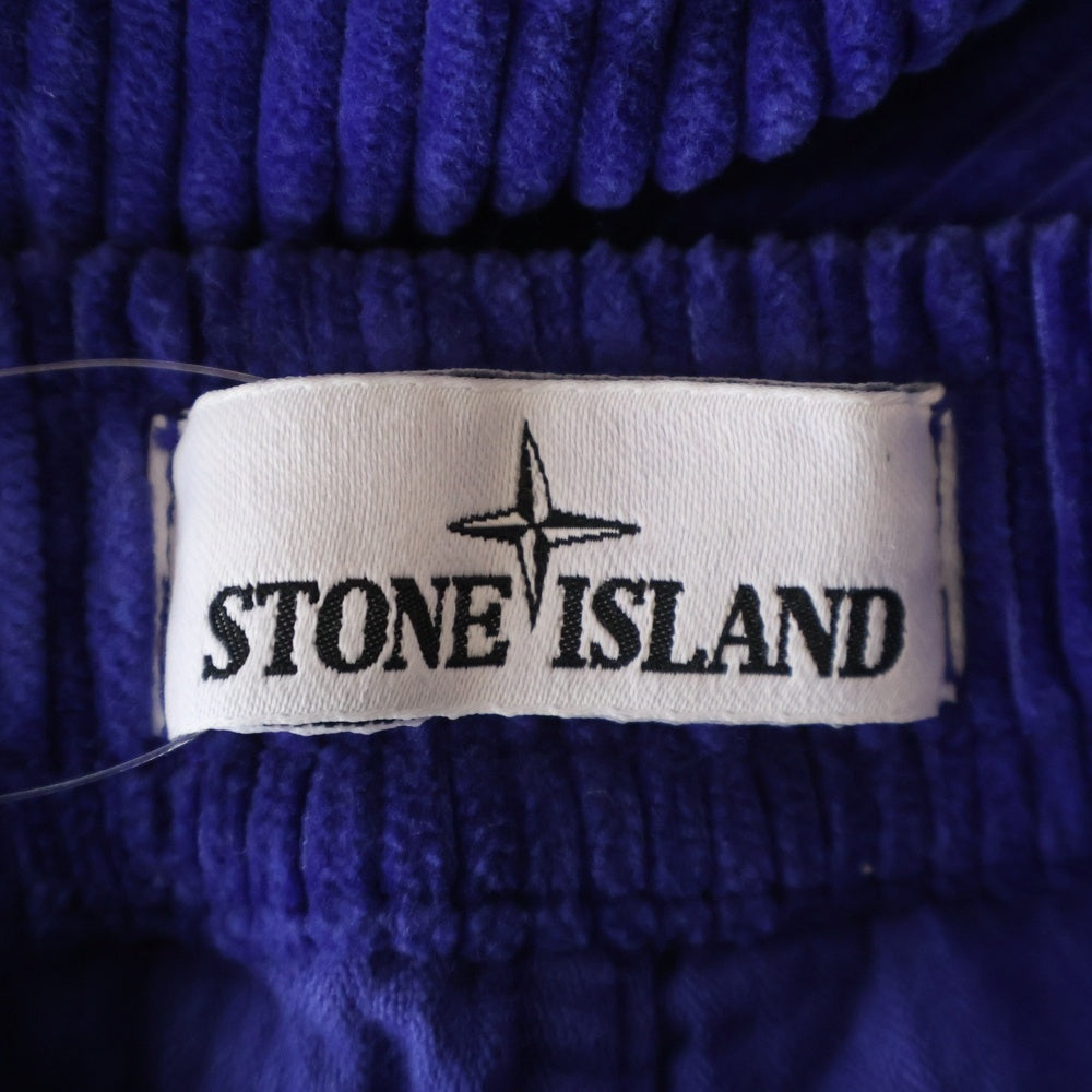 STONE ISLAND(ストーンアイランド) ドローストリング コーデュロイ トレーナーカーゴパンツ ネイビー 751530811