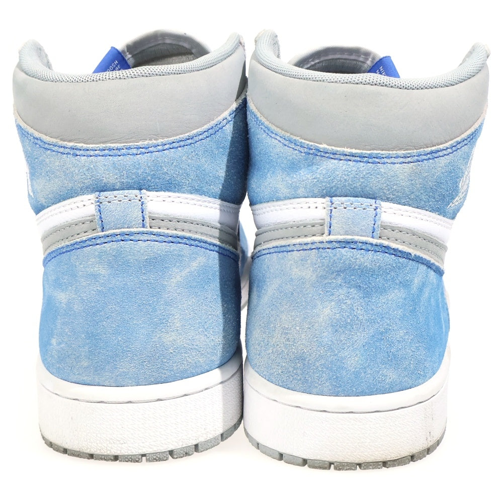 NIKE(ナイキ) AIR JORDAN 1 HIGH OG HYPER ROYAL エアジョーダン1 ハイパーロイヤル ハイカットスニーカー シューズ ホワイト/ブルー US9/27cm 555088-402