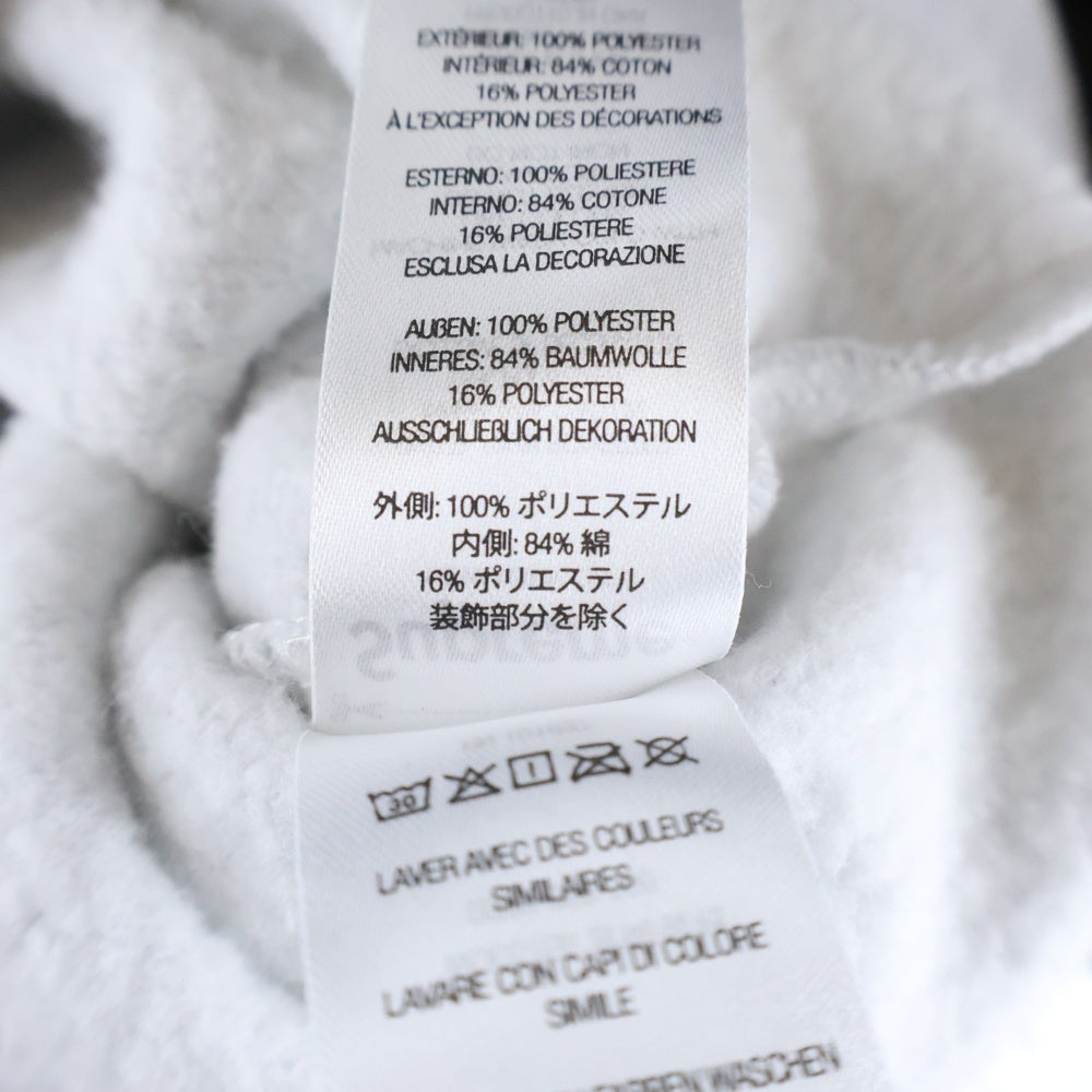 SUPREME(シュプリーム) 22SS Baseball Jersey hooded sweatshirt フロント エンブロイダリー ベースボール レイヤード スウェット プルオーバー パーカーフーディ ブラック/グレー