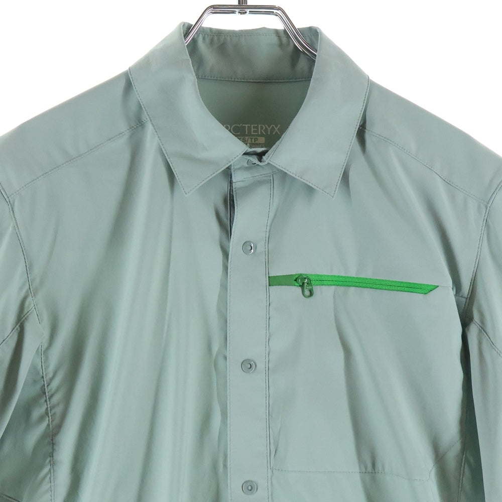 ARC'TERYX(アークテリクス) バックプリント 1ポケット 半袖シャツ カーキ