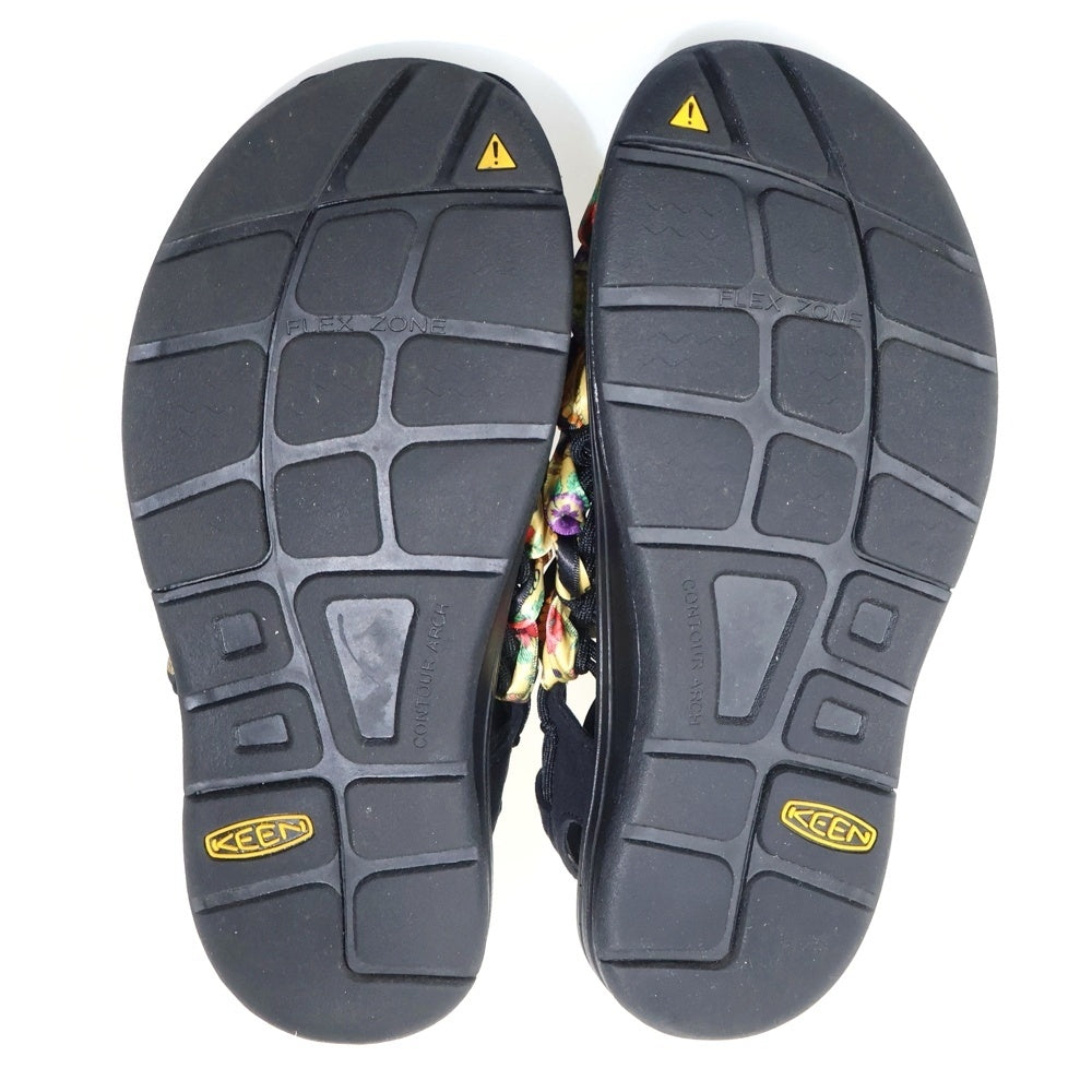 KEEN(キーン) UNEEK ユニーク スカーフデザイン シューズ サンダル ブラック/マルチカラー レディース US7/24cm 1026344
