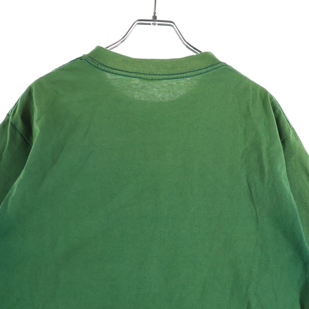 STUSSY(ステューシー) 90S VINTAGE OLD USA製 オールド インディアンプリント ヴィンテージ Tシャツ 半袖カットソー グリーン
