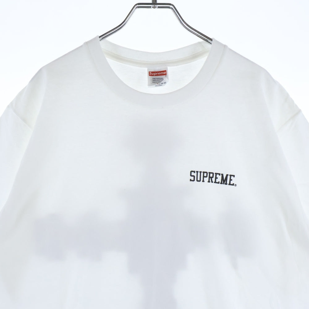 SUPREME(シュプリーム) 25AW ×Dash Snow Tee ダッシュ スノウ 両面プリント クルーネック半袖Tシャツ カットソー ホワイト