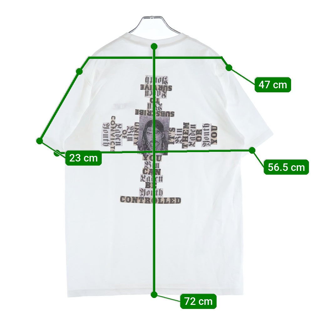 SUPREME(シュプリーム) 25AW ×Dash Snow Tee ダッシュ スノウ 両面プリント クルーネック半袖Tシャツ カットソー ホワイト