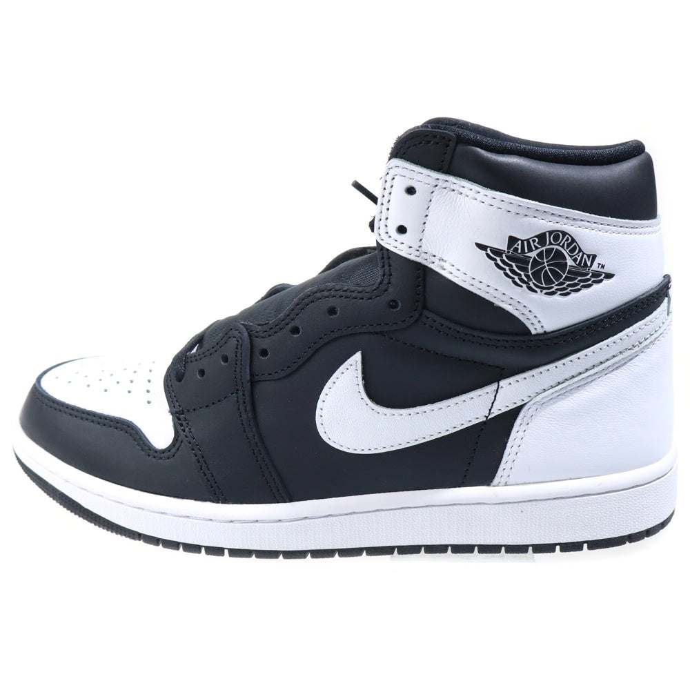 NIKE(ナイキ) AIR JORDAN 1 RETRO HIGH OG エアジョーダン1 レトロ ハイカットスニーカー シューズ ブラック/ホワイト US9/27cm DZ5485-010
