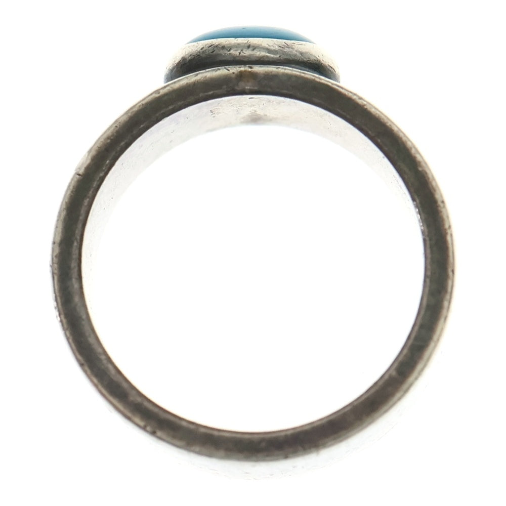 goro's(ゴローズ) ターコイズ平打ちリング シルバー/ゴールド BGA126