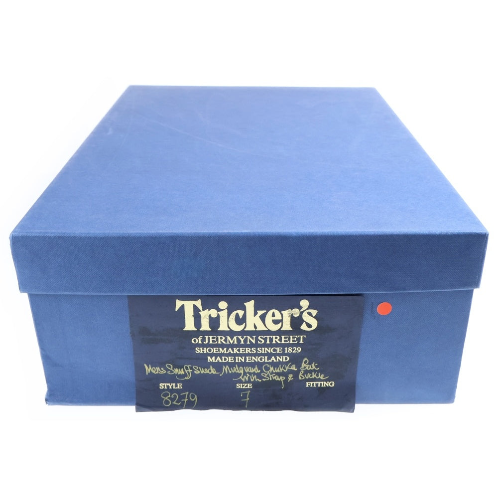 Tricker's(トリッカーズ) BOURTON バートン ウィングチップ スウェードレザーローファー グレー M5633