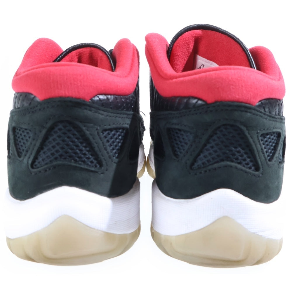 NIKE(ナイキ) AIR JORDAN 11 RETRO LOW IE BRED エア ジョーダン 11 レトロ ブレッド ローカットスニーカー ブラック US8.5/26.5cm 919712-023