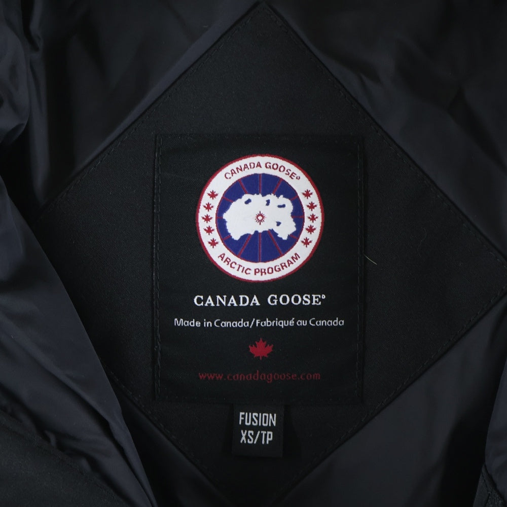 CANADA GOOSE(カナダグース) CARSON PARKA カーソン ファーフーデッド ダウンパーカ ブラック 3805MA