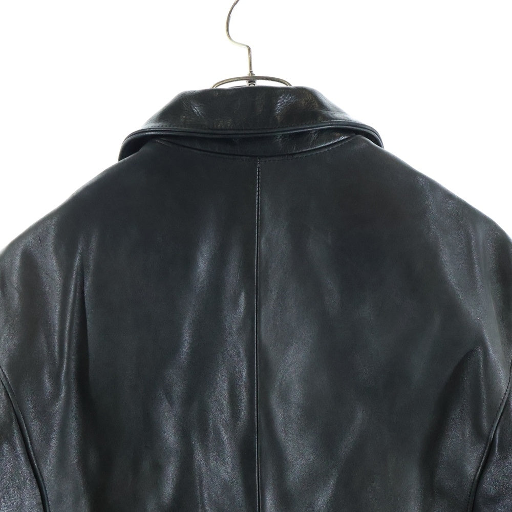 A.P.C(アーペーセー) ホースハイド シングルライダース レザージャケット ブラック