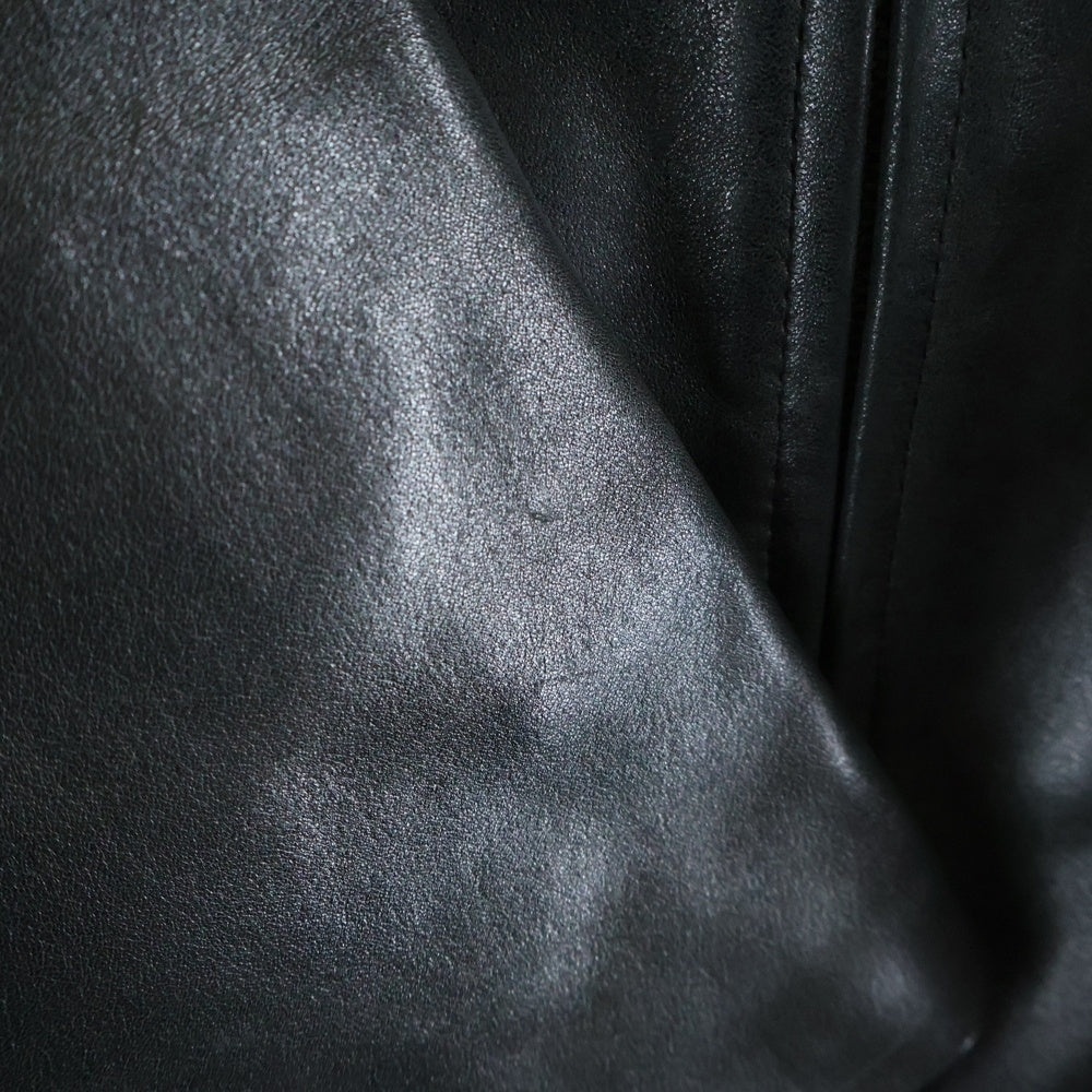 A.P.C(アーペーセー) ホースハイド シングルライダース レザージャケット ブラック