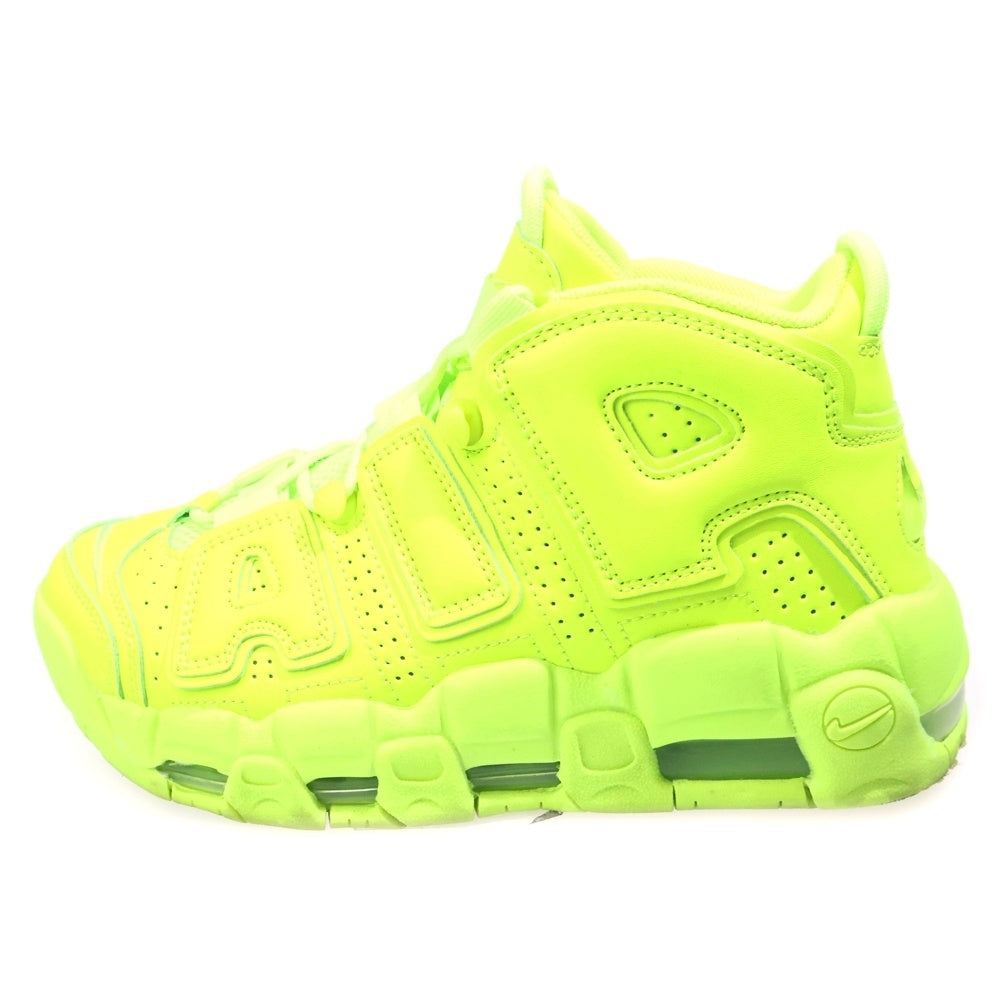 NIKE(ナイキ) AIR MORE UPTEMPO 96 VOLT エアモアアップテンポ ボルト ハイカットスニーカー レディース イエロー US6.5/24.5cm DX1790-700