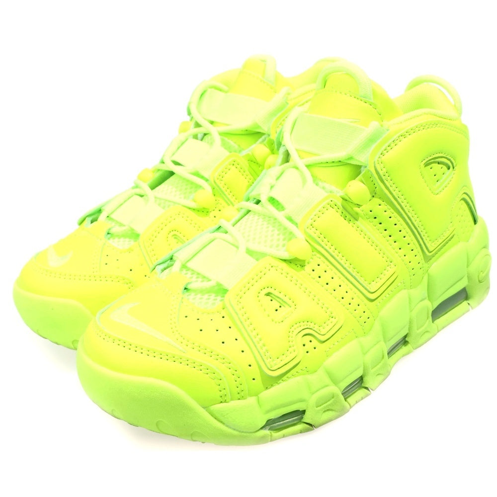 NIKE(ナイキ) AIR MORE UPTEMPO 96 VOLT エアモアアップテンポ ボルト ハイカットスニーカー レディース イエロー US6.5/24.5cm DX1790-700
