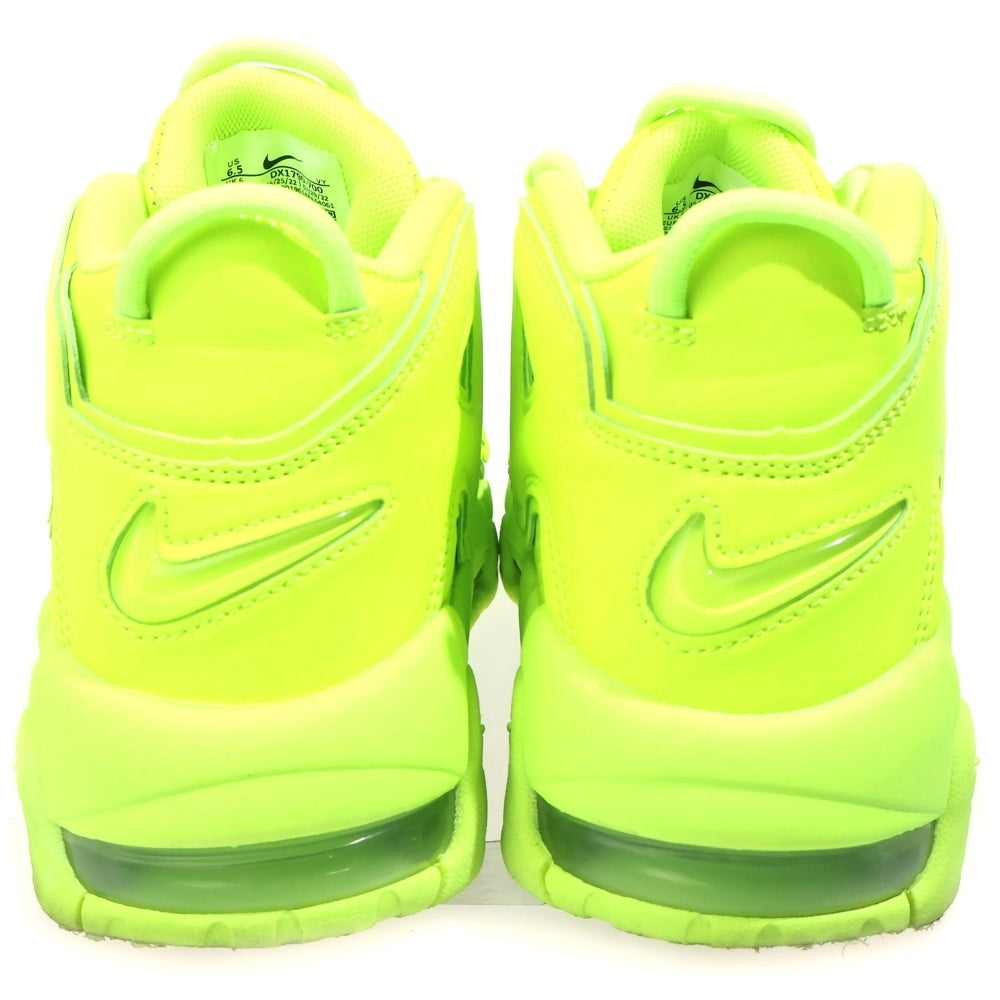 NIKE(ナイキ) AIR MORE UPTEMPO 96 VOLT エアモアアップテンポ ボルト ハイカットスニーカー レディース イエロー US6.5/24.5cm DX1790-700