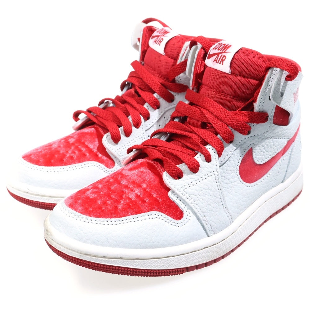 NIKE(ナイキ) WMNS AIR JORDAN 1 HIGH ZOOM CMFT 2 ウィメンズ エアジョーダン ハイ ズーム バレンタインデー ハイカット スニーカー US5.5/22.5cm DV1304-106 レディース