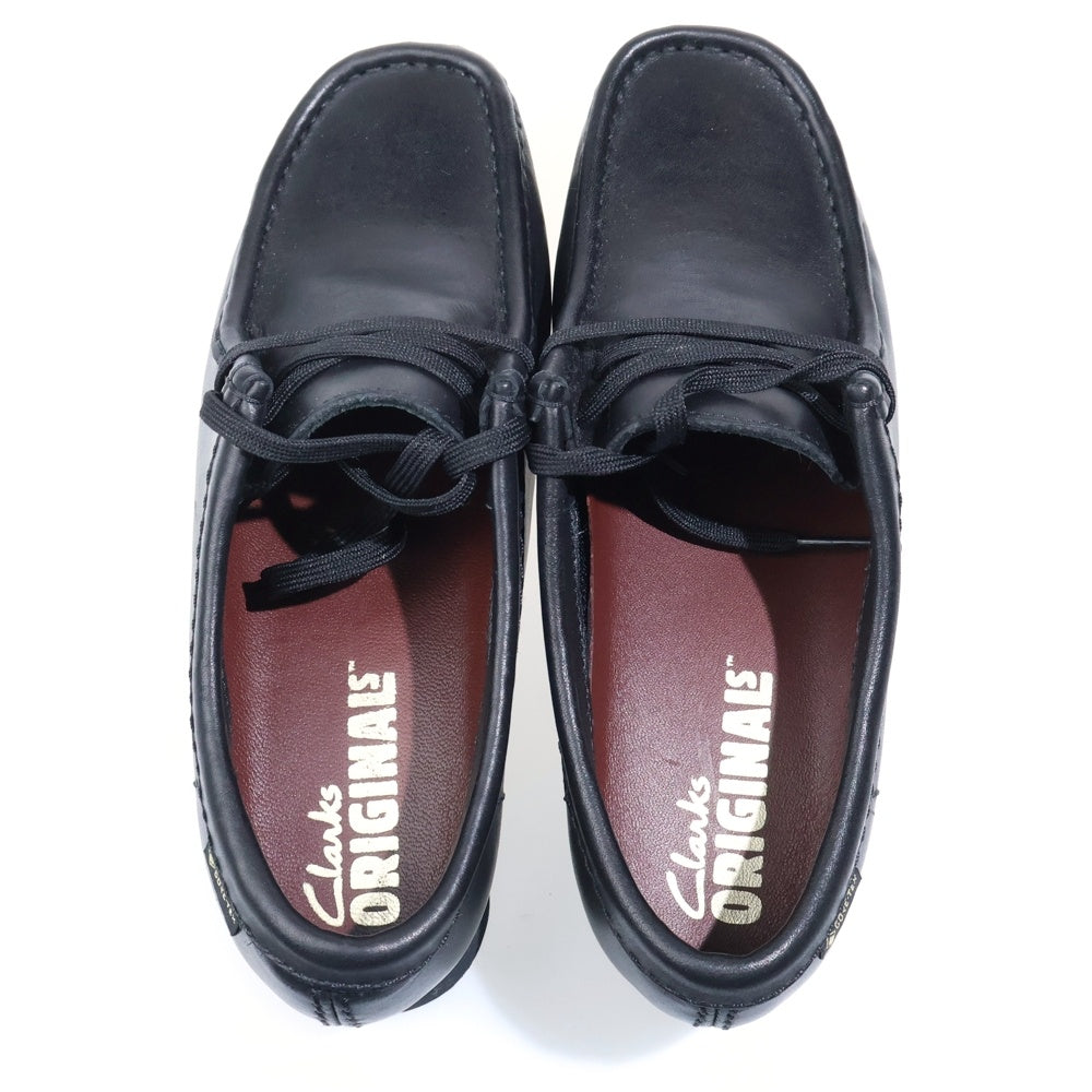 Clarks(クラークス) WALLABEE.GTX ワラビー ゴアテックス レザーシューズ レディース ブラック