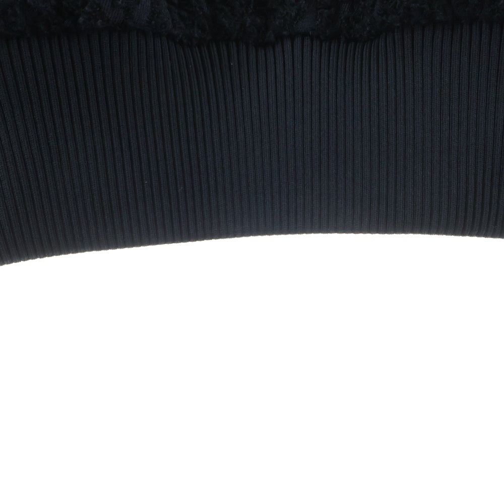 OFF-WHITE(オフホワイト) 23AW ALL-OVER PATTERNED DRAWSTRING HOODIE オールオーバー ドローストレング フーデットスウェットトパーカー ブラック OMBB118F23FAB001