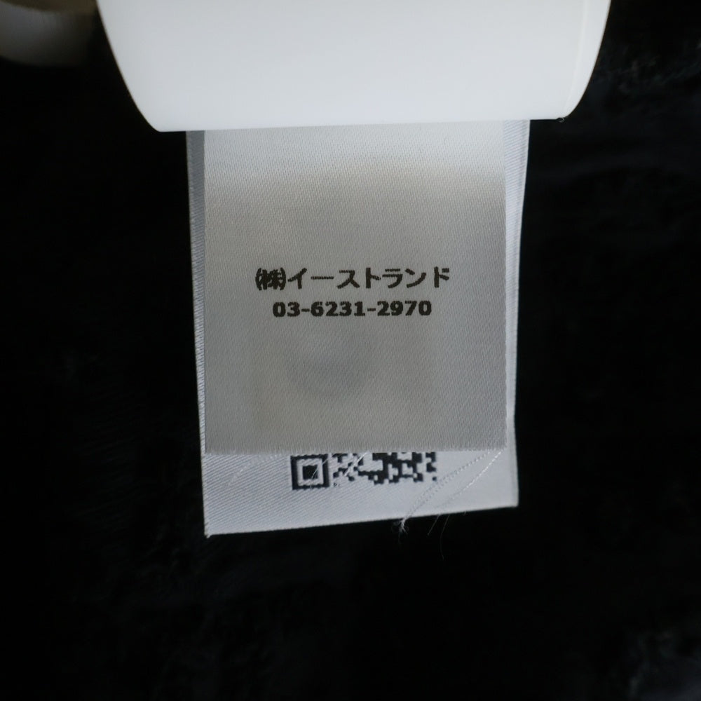 OFF-WHITE(オフホワイト) 23AW ALL-OVER PATTERNED DRAWSTRING HOODIE オールオーバー ドローストレング フーデットスウェットトパーカー ブラック OMBB118F23FAB001