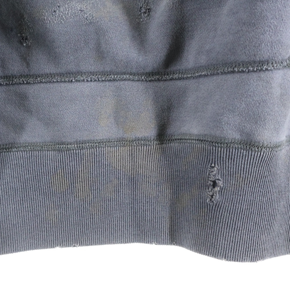 SAINT MICHAEL(セントマイケル) 21SS HOLY RELICS HOODIE ホーリー レリックス プルオーバースウェットパーカー フーディー チャコールグレー SM-S21-0000-019