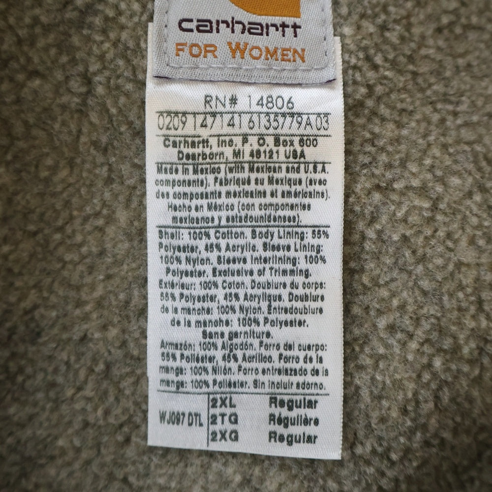 CARHARTT(カーハート) 00S VINTAGE DETROIT JACKET DARK TEAL ヴィンテージ デトロイトジャケット ダークティール ブルー WJ097 DTL