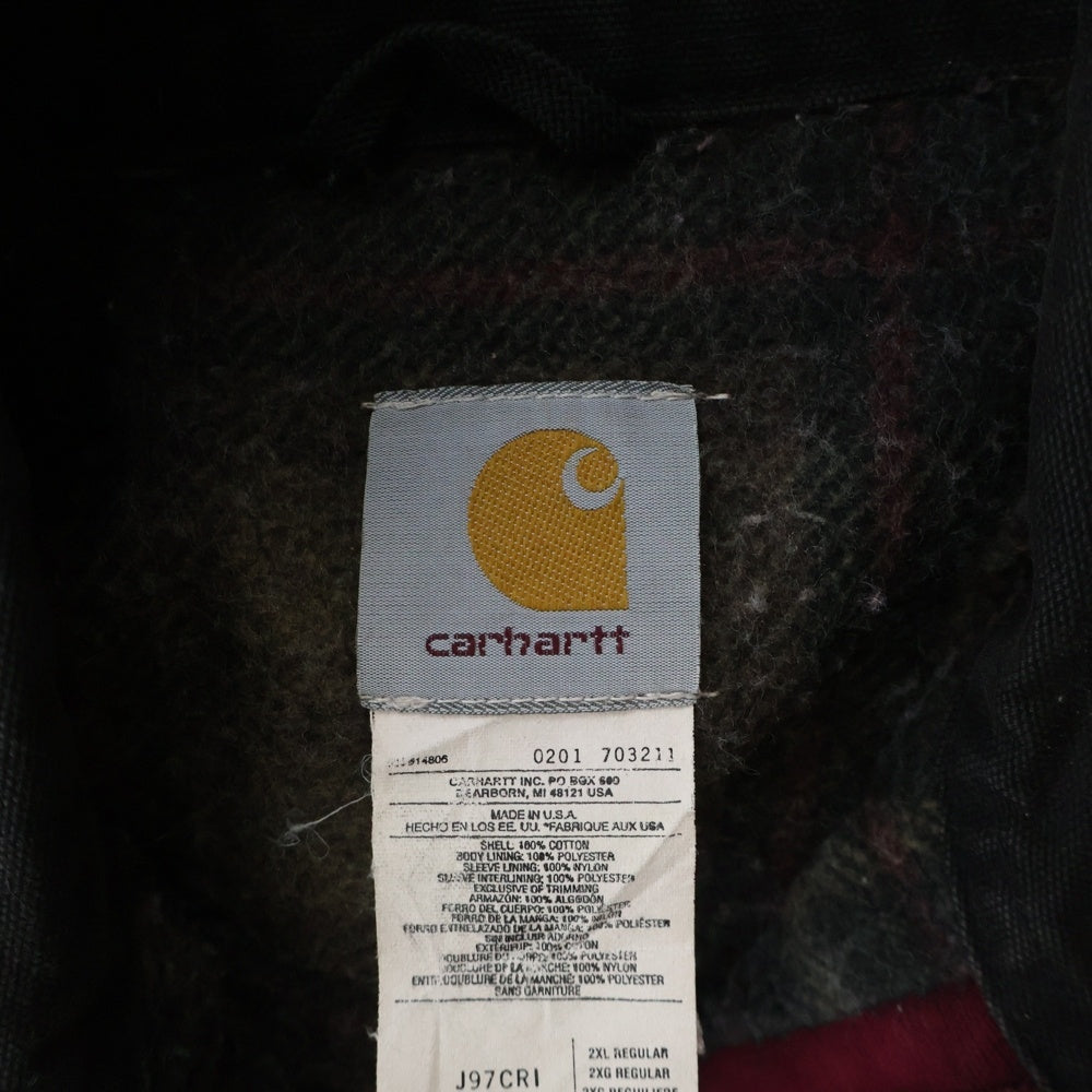 CARHARTT(カーハート) 00S VINTAGE ヴィンテージ DETROIT JACKET CRI デトロイトジャケット クリムゾン レッド J97CRI