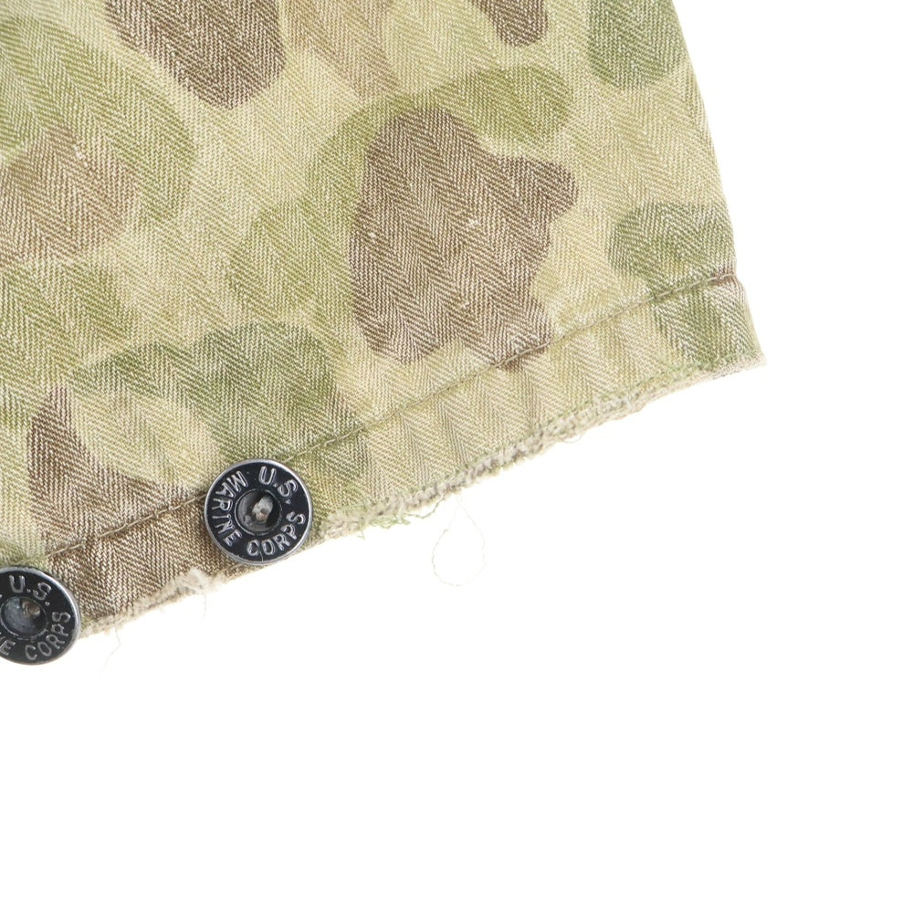 VINTAGE(ヴィンテージ) 40S VINTAGE P-44 ダックハンターカモ ヘリンボーンツイル ミリタリー HBTジャケット カーキ