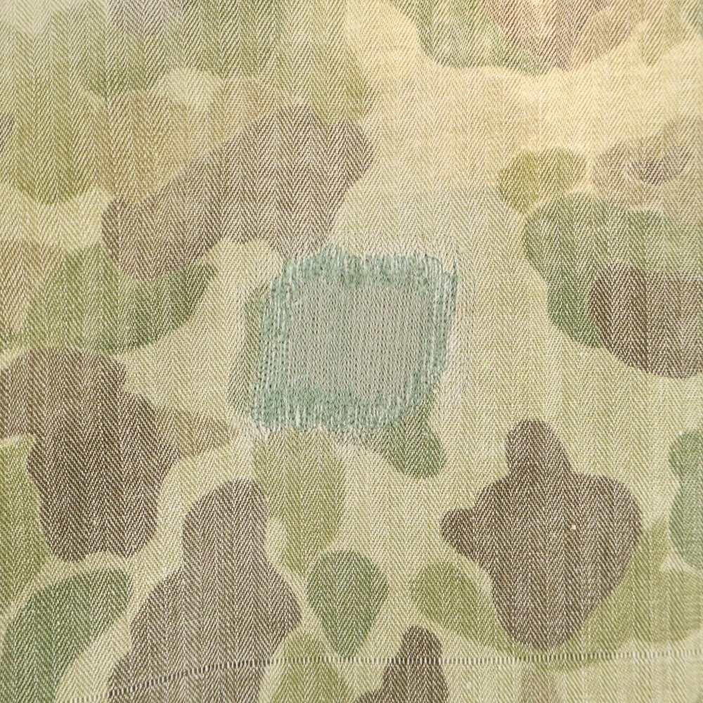 VINTAGE(ヴィンテージ) 40S VINTAGE P-44 ダックハンターカモ ヘリンボーンツイル ミリタリー HBTジャケット カーキ