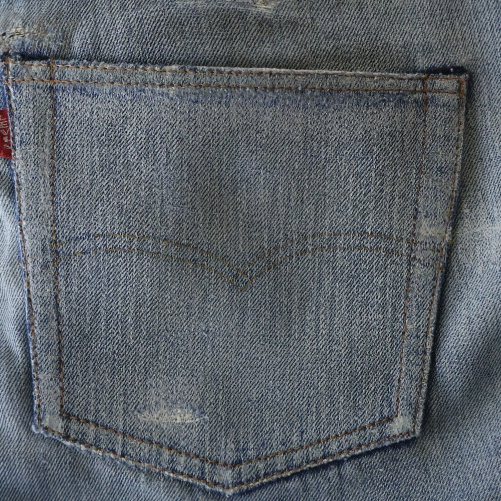 Levi's(リーバイス) 60S VINTAGE 501 BIG E 後期 ボタン裏6 平行ステッチ ボタンフライ ヴィンテージデニムパンツ ジーンズ インディゴ