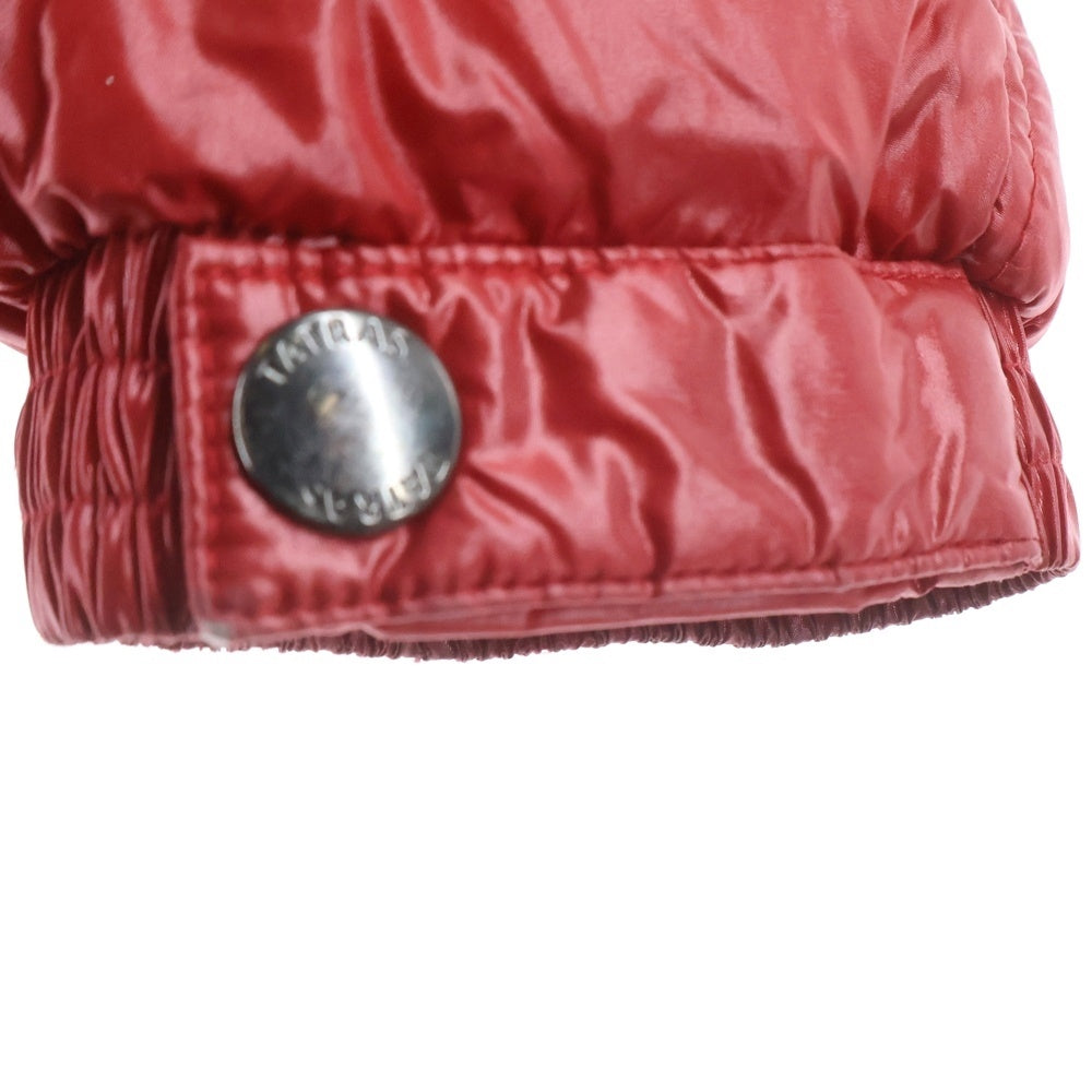 TATRAS(タトラス) 20AW BELBO ベルボ ジップアップ アームロゴパッチ ダウンジャケット レッド MTA20A4562